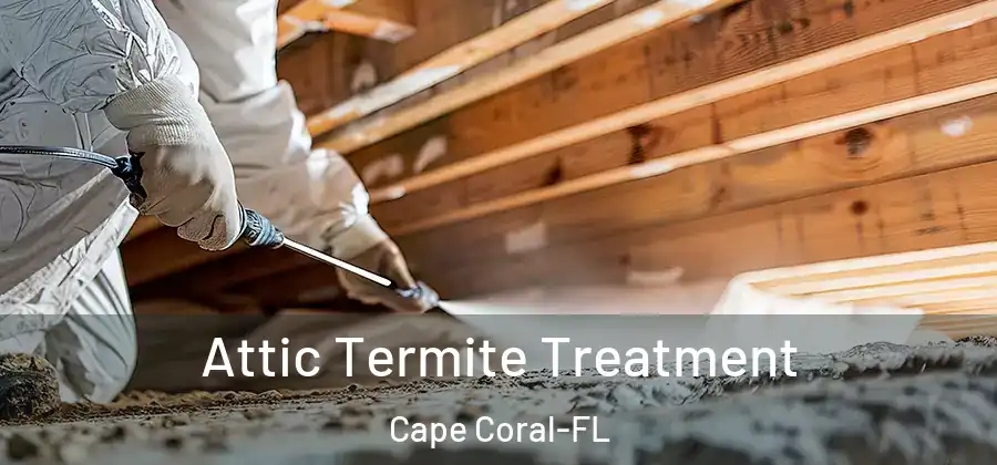 Attic Termite Treatment Cape Coral-FL