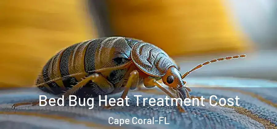 Bed Bug Heat Treatment Cost Cape Coral-FL