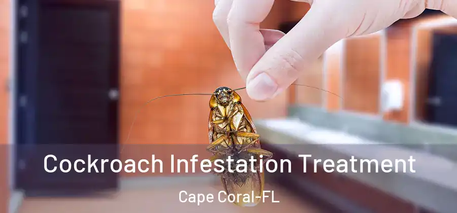 Cockroach Infestation Treatment Cape Coral-FL