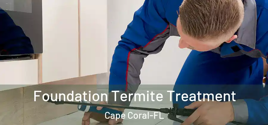 Foundation Termite Treatment Cape Coral-FL