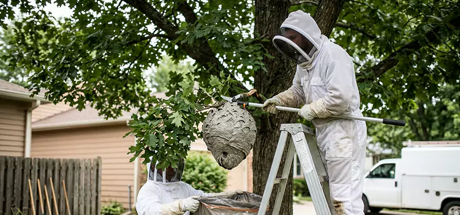 Wasp Nest in Tree Removal Cape Coral