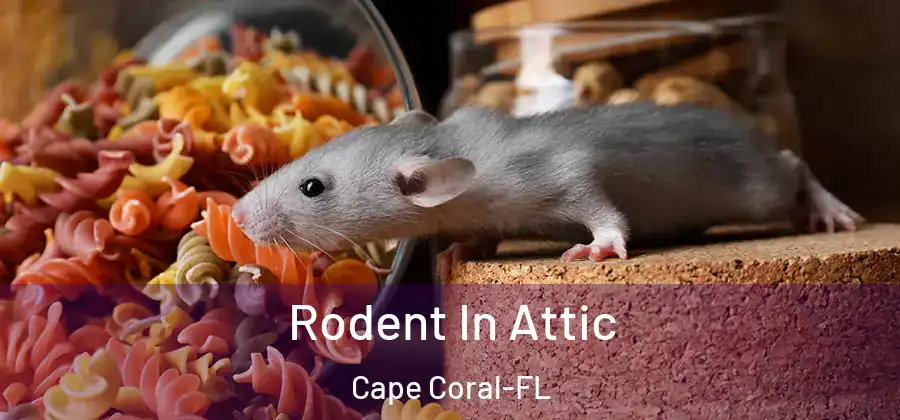  Rodent In Attic Cape Coral-FL
