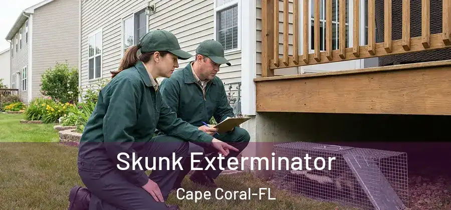  Skunk Exterminator Cape Coral-FL