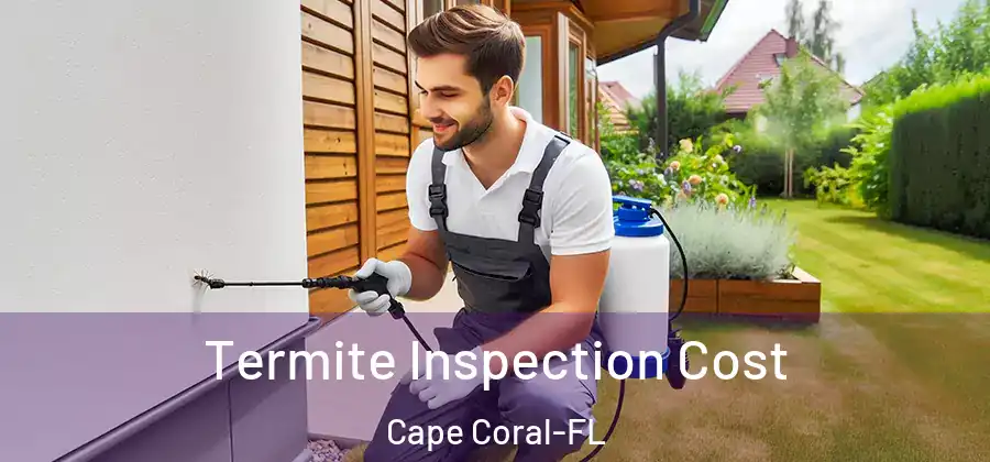  Termite Inspection Cost Cape Coral-FL