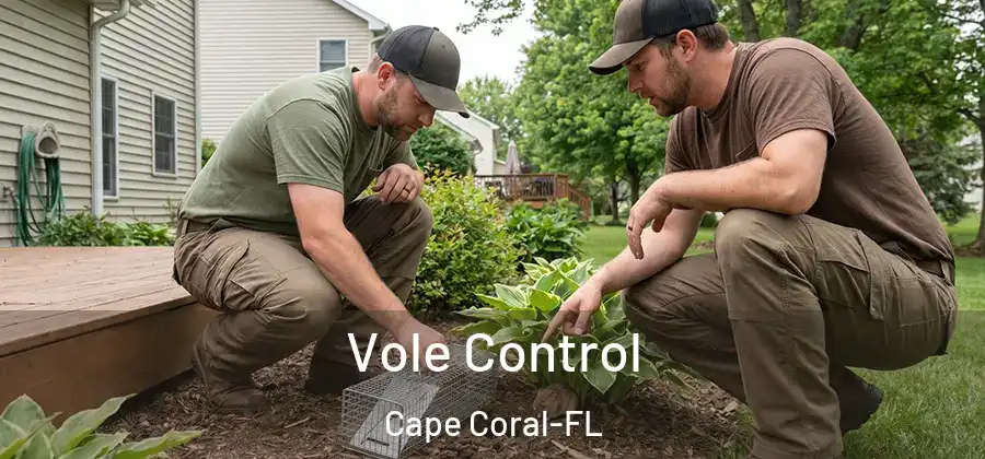 Vole Control Cape Coral-FL