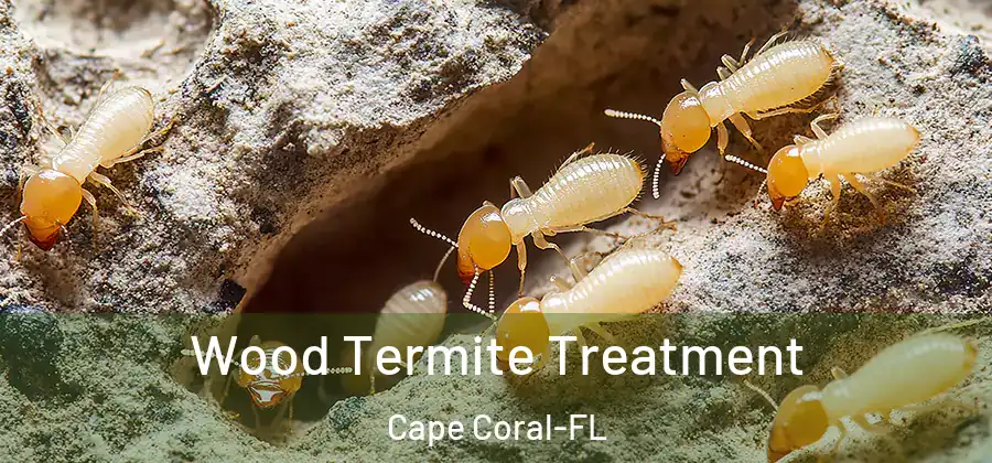  Wood Termite Treatment Cape Coral-FL